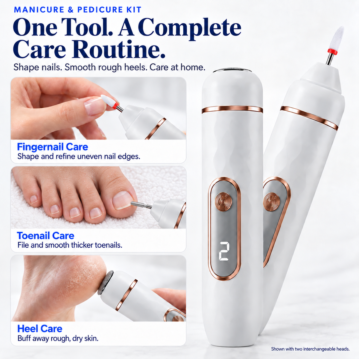 Rechargeable Manicure & Pedicure Set