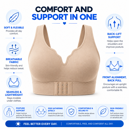 Posture-Correcting Bra