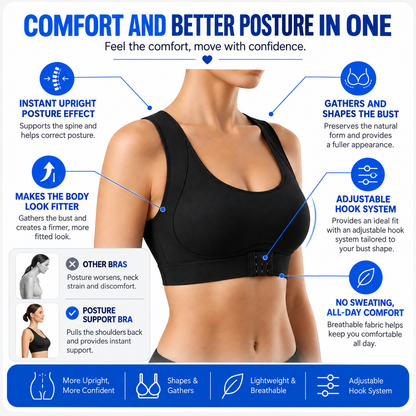 Posture-Correcting Bra