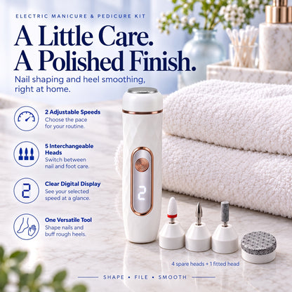 Rechargeable Manicure & Pedicure Set